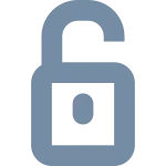 Lock Open S SVG Icon